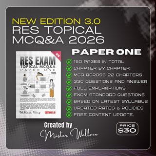 RES Exam Q&A Collection item 3
