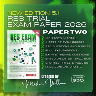 RES Exam Q&A Collection item 2