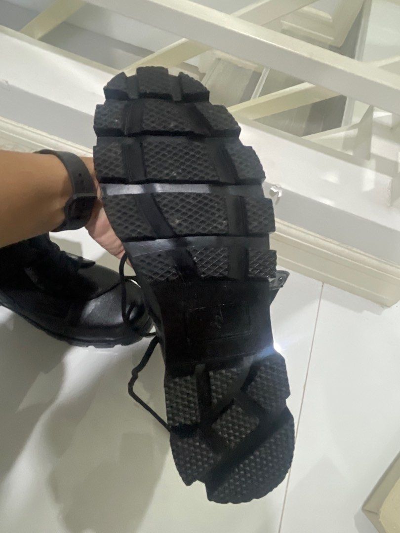 ROTC/CAT combat bootse (Category: Boots) located in Marikina City. Submitted by quickbird.6e17d1 (Listing ID 1325814879, Image 3). Description: Unused and only fitted Last price already. Bought in for ₱700 .