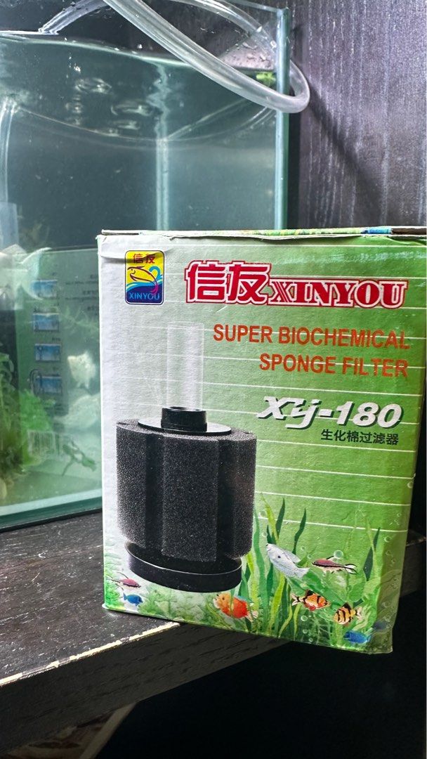 sponge filter （分類：寵物家品及其他）位於 Hong Kong。 由 rakiC 提交（商品編號 1408574321，圖片 1）。簡介： xinyou super biochemical sponge filter。