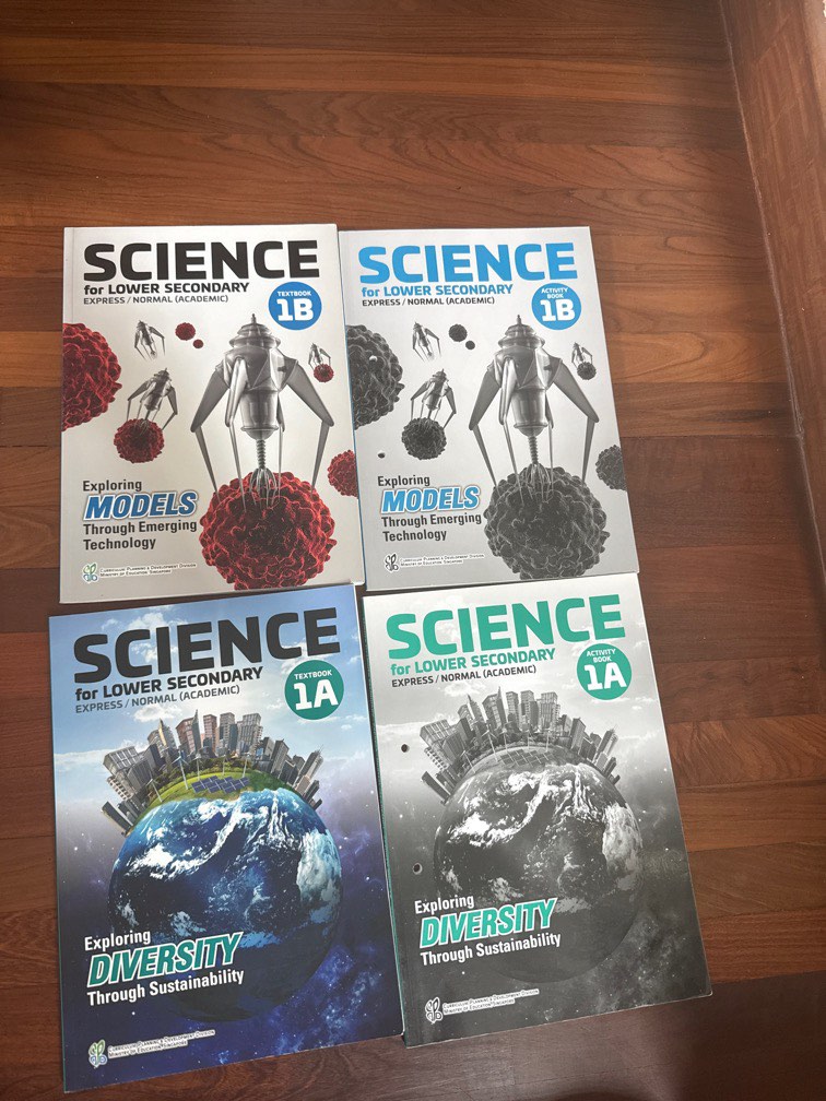 Textbook 1a and 1b science for lower secondary, Hobbies & Toys, Books ...