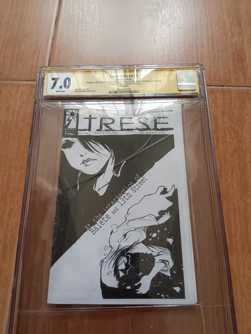 trese ashcan #1 cgc certified (Category: Comics & Manga) located in Manila. Submitted by mikiatbp (Listing ID 1408536409, Image 1). Description: own pinoy komiks history! this is where it all started. trese ashcan #1 - the indie komiks that launched the treseverse before netflix, before international fame. first appearances: alexandra trese, the kambals (crispin & basilio), captain guerrero, and the entire mythology that made trese a global pheno