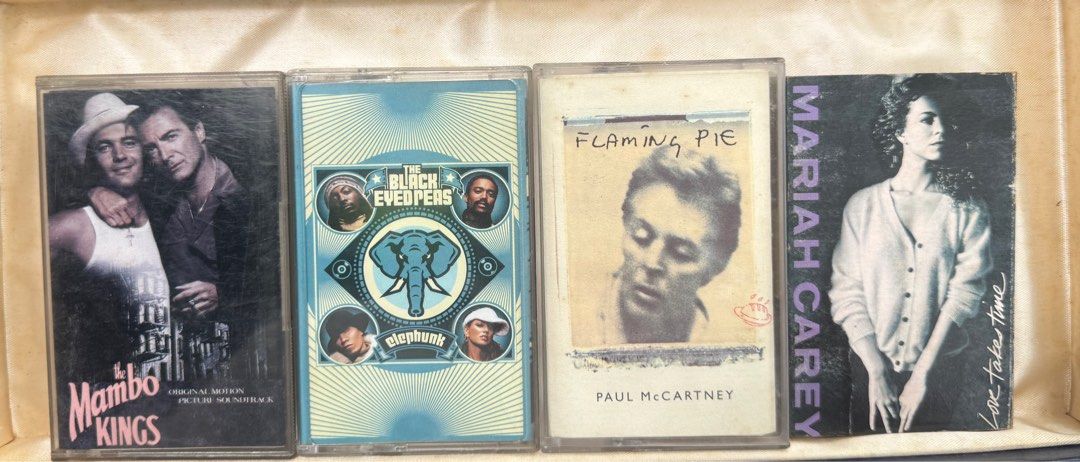 Various Music Cassette Tapes (the beatles, michael jackson) (Category: CDs & DVDs) located in Manila. Submitted by cheesetinefinds (Listing ID 1408650010, Image 3). Description: The beatles, Micheal Jackson 1,000 each Others 500.