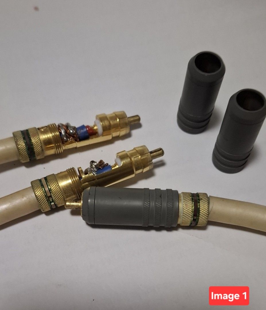 Various RCA Audio Cables