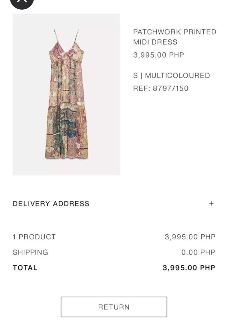 zara dress (Category: Dresses) located in Tarlac. Submitted by kryssch (Listing ID 1408694318, Image 3). Description: still in stores orig price 3995 selling for 2500 used once! ☺️ size small .