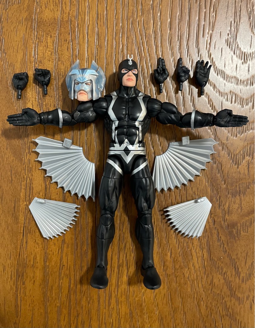 6” scale 2025 ver Black Bolt & War Lord helmet Marvel Legend ML ...