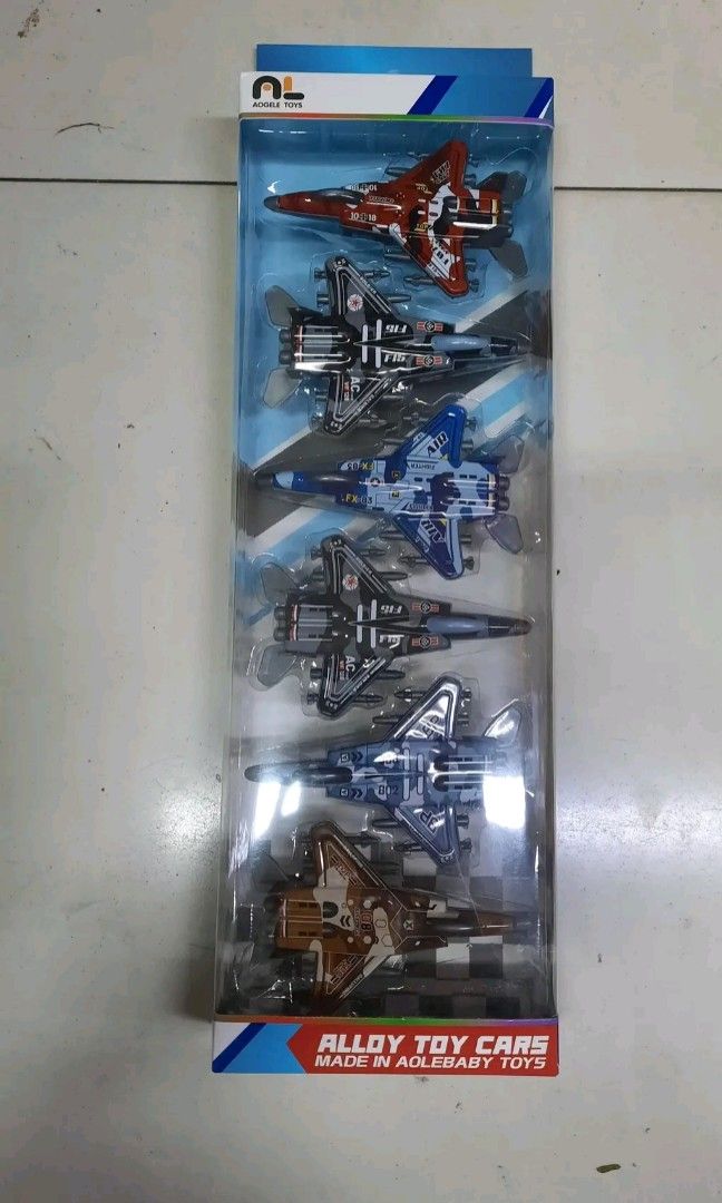 6pcs alloy fighter plane (Category: Vehicle & Diecast Models) located in Manila. Submitted by bongsy999mall (Listing ID 1408809812, Image 1). Description: .