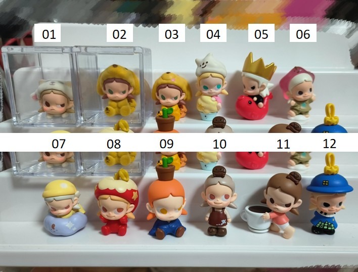 [ Complied List 100% Authentic ] Popmart Molly Zsiga Pop Mart Bean ...