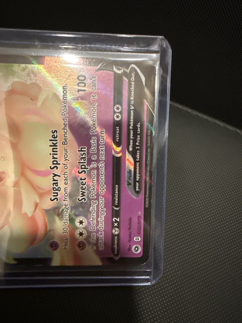 Alcremie V 022/073 Champions Path Ultra Rare Pokemon Card, Hobbies & Toys,  Toys & Games on Carousell