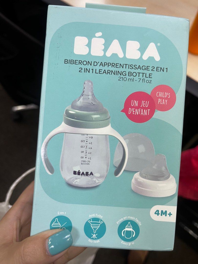 Beaba 2 in 1 learning bottle (Category: Breastfeeding & Bottle Feeding) located in Manila. Submitted by gtwins (Listing ID 1408732660, Image 1). Description: No box .
