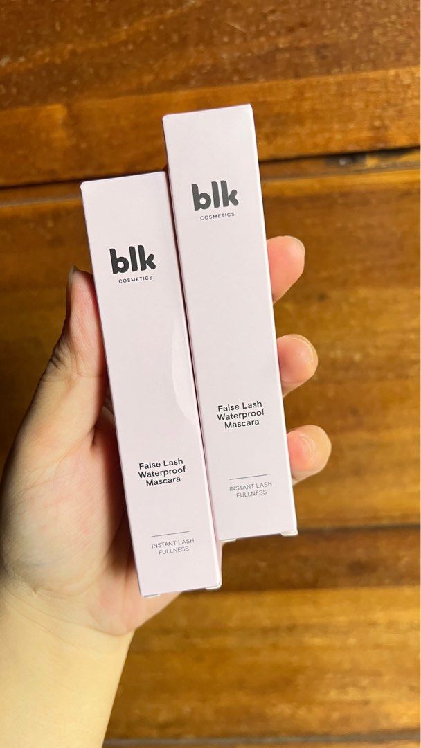 BLK Cosmetics False Lash Waterproof Mascara (Category: Makeup) located in Manila. Submitted by trishagrasha (Listing ID 1408726224, Image 1). Description: - New and sealed blk Cosmetics False Lash Waterproof Mascara - Available in Black and Brown .