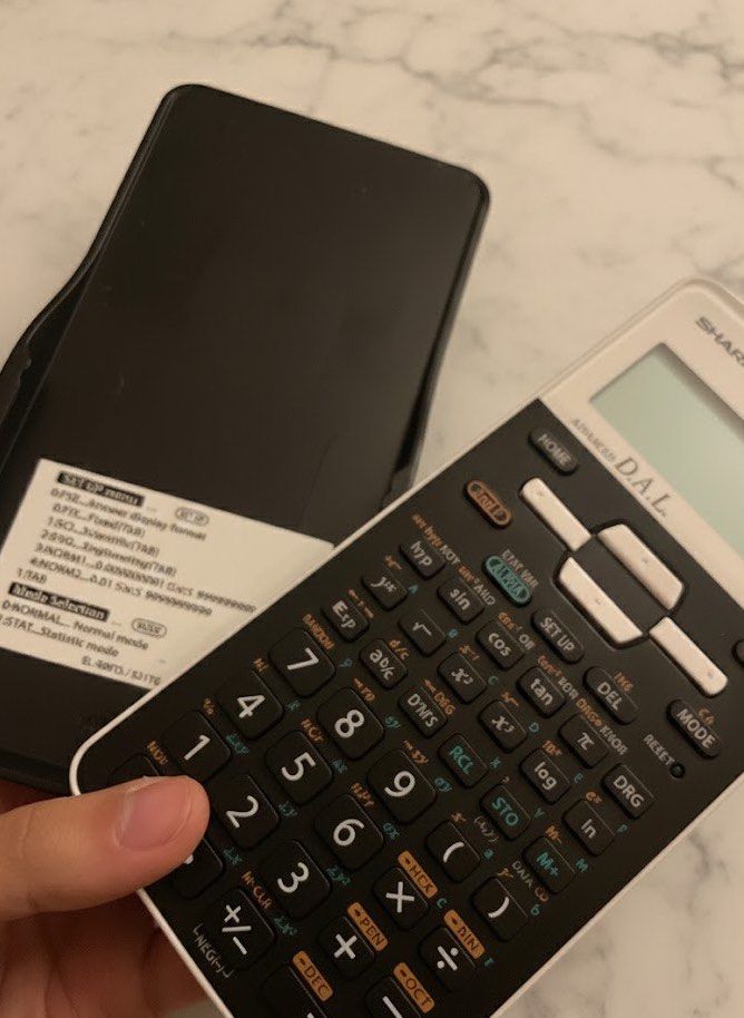 CALCULATOR Sharp Advanced D.A.L. el-531th (Category: Office & Business Technology) located in Mandaluyong City. Submitted by noreenthriftph (Listing ID 1408874694, Image 2). Description: ✅ Performs 273 advanced scientific functions ✅ Utilizes a 2-line display and Multi-Line Playback ✅ Fully Functional ✅ Easy to Use, Suitable for Highschool Students ⚠️ [FLAW] Back of Calc has Visible Sticker Residue.
