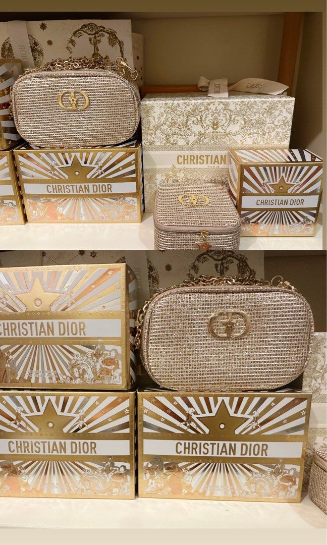 Christian D!or 2025 Holiday Edition. (Category: Luxury Bags & Wallets) located in Makati City. Submitted by etherealuxe.ph (Listing ID 1404864115, Image 1). Description: Brand new with box only no other inclusions. Sale at 1,800!.