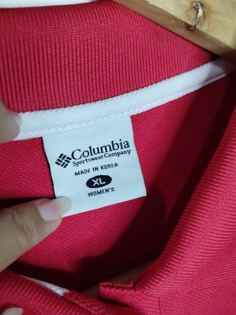 Columbia Polo shirt (Category: Others Tops) located in Tacurong. Submitted by jumarvelous (Listing ID 1408793798, Image 2). Description: Brand New Condition No Issue, Authentic size XL on tag, best fit S Dimes: 20.5x23 Condition: 10/10.