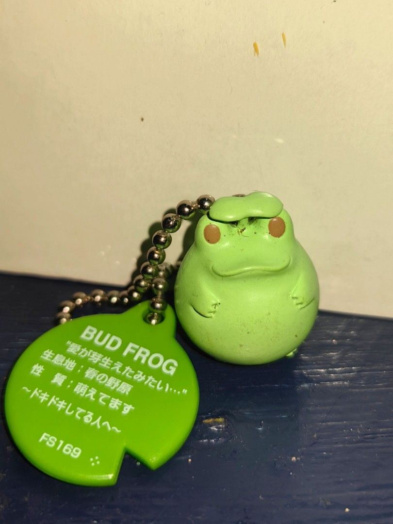 Cute Green Frog Keychain (Category: Character Goods) located in Taguig. Submitted by chielatte (Listing ID 1408869741, Image 1). Description: .