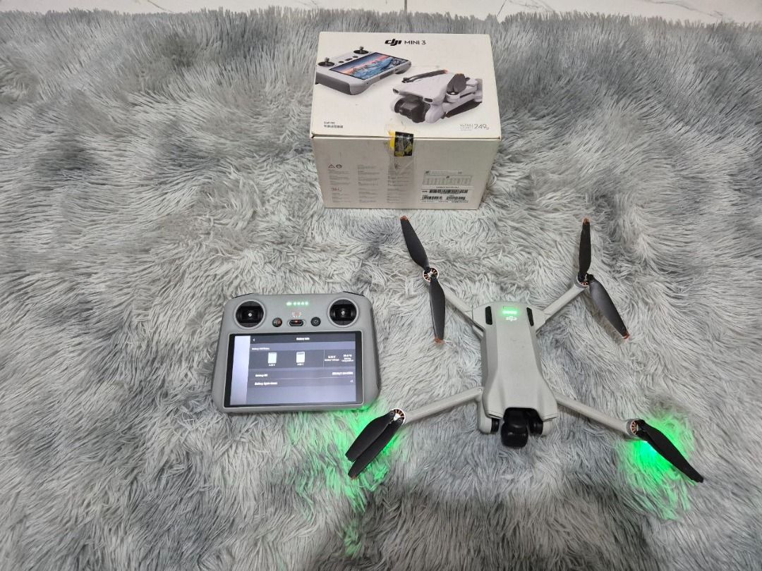 DJI mini 3 plus RC2, Photography, Drones on Carousell