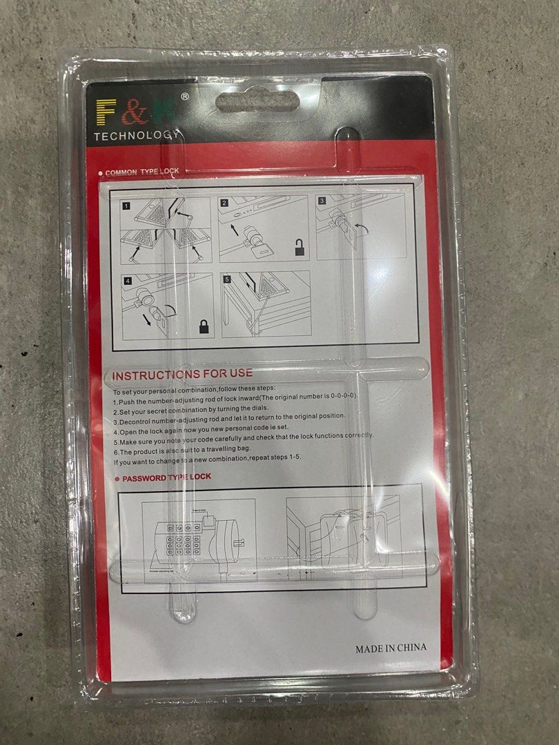 F&K Technology Notebook Cable Lock 1.8m (Category: Cables & Adaptors) located in San Juan City. Submitted by eljivie (Listing ID 1408876144, Image 2). Description: .