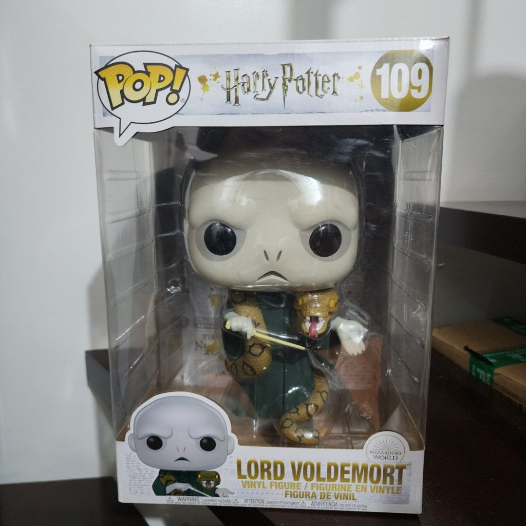 Funko 10-Inch Harry Potter Line Lord Voldemort (Category: Designer & Blind Box Toys) located in Pasig City. Submitted by t0_mato (Listing ID 1408866901, Image 1). Description: Funko 10-Inch Harry Potter Line Lord Voldemort.