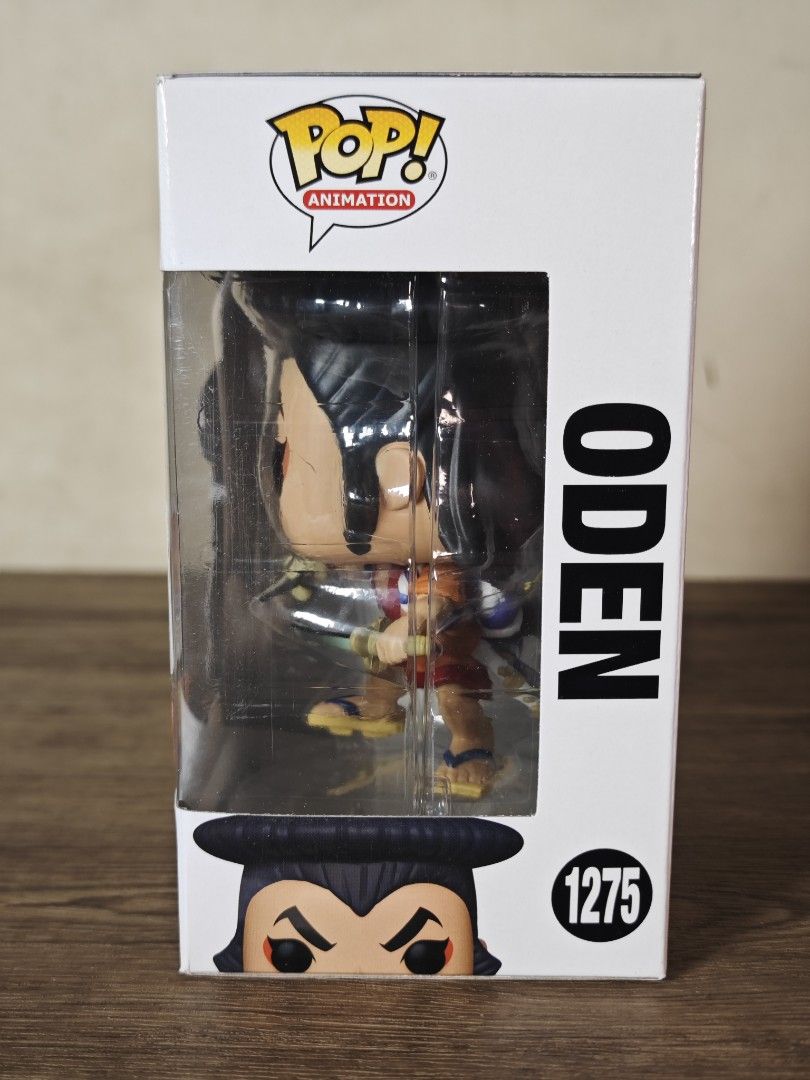 Funko Pop! Animation One Piece - Oden #1275 (Category: Designer & Blind Box Toys) located in Manila. Submitted by dajhernandez (Listing ID 1408806178, Image 2). Description: ✅ Free used Boss protector ✅ Toystop Collectible Exclusive (Wondercon) with silica gel inside ✅ Comes in its original box. ✅ NOOB ✅ MOP: Maya,Gcash or BDO RFS: Doubles.