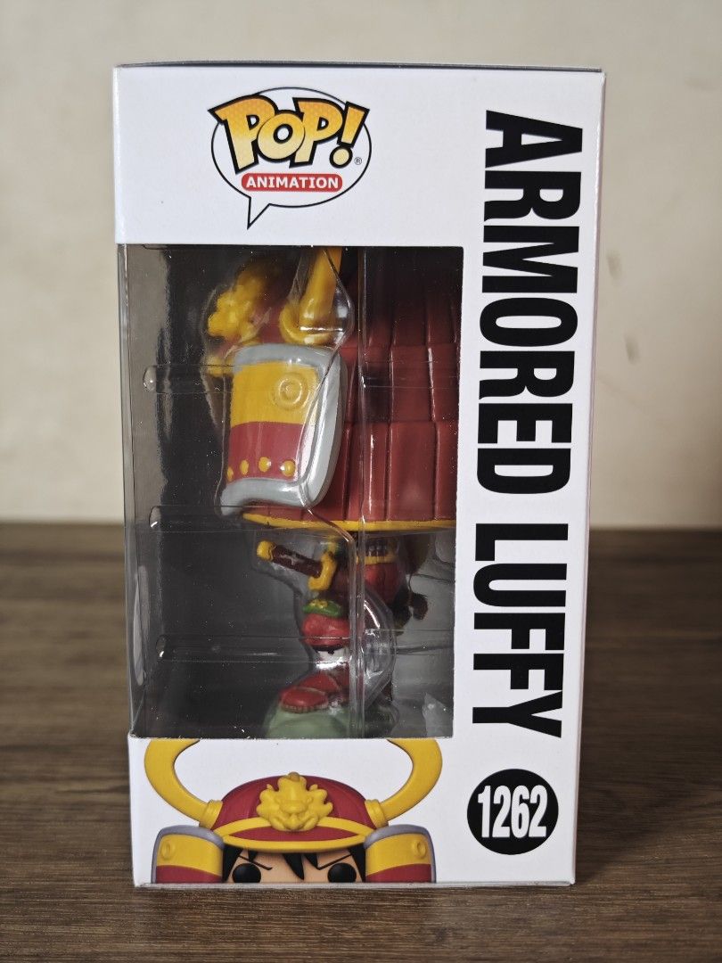 Funko Pop! Animation One Piece Armored Luffy #1262 (Category: Figurines & Statues) located in Manila. Submitted by dajhernandez (Listing ID 1408809101, Image 2). Description: ✅ Free used Boss protector ✅ Funko Shop Exclusive with Silica gel inside ✅ Comes in its original box. ✅ NOOB ✅ MOP: Maya,Gcash or BDO RFS: Doubles.