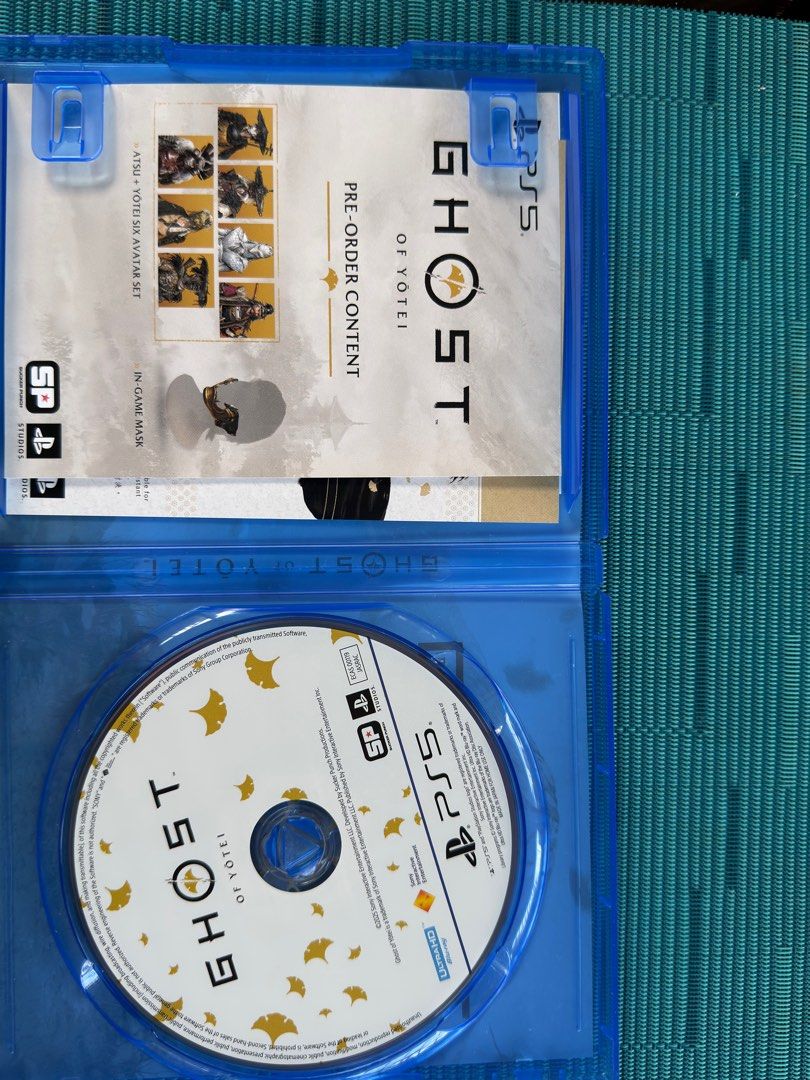 Ghost of Yotei - PS5 (Category: PlayStation) located in Quezon City. Submitted by jmojales (Listing ID 1408712718, Image 2). Description: Done with the game. Disc and case are both in pristine condition Can COD/Shipping via lalamove. Buyer shoulders the fee.