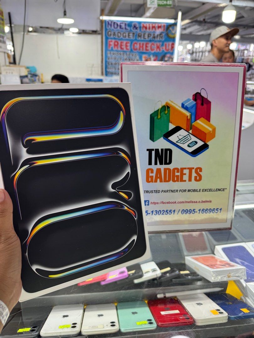 iPad Pro 11-inch (M5) Wi-Fi 512GB (Category: iPad) located in Pasig City. Submitted by melissaomb01623 (Listing ID 1408860083, Image 1). Description: iPad Pro 11 inch (M5) Wifi 512gb Brand new sealed 1 year apple warranty 📌pick up store in greenhills shopping center 📌we do cod in metro manila and near provinces just add sf only 📌we ship nationwide via LBC 📌we accept swap/trade in 📌we accept credit card installment 📌we accept ggives 📌we acc