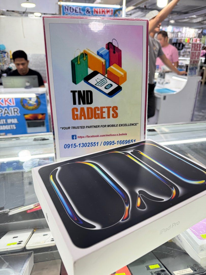 iPad Pro 11-inch (M5) Wi-Fi 512GB (Category: iPad) located in Pasig City. Submitted by melissaomb01623 (Listing ID 1408860083, Image 2). Description: iPad Pro 11 inch (M5) Wifi 512gb Brand new sealed 1 year apple warranty 📌pick up store in greenhills shopping center 📌we do cod in metro manila and near provinces just add sf only 📌we ship nationwide via LBC 📌we accept swap/trade in 📌we accept credit card installment 📌we accept ggives 📌we acc