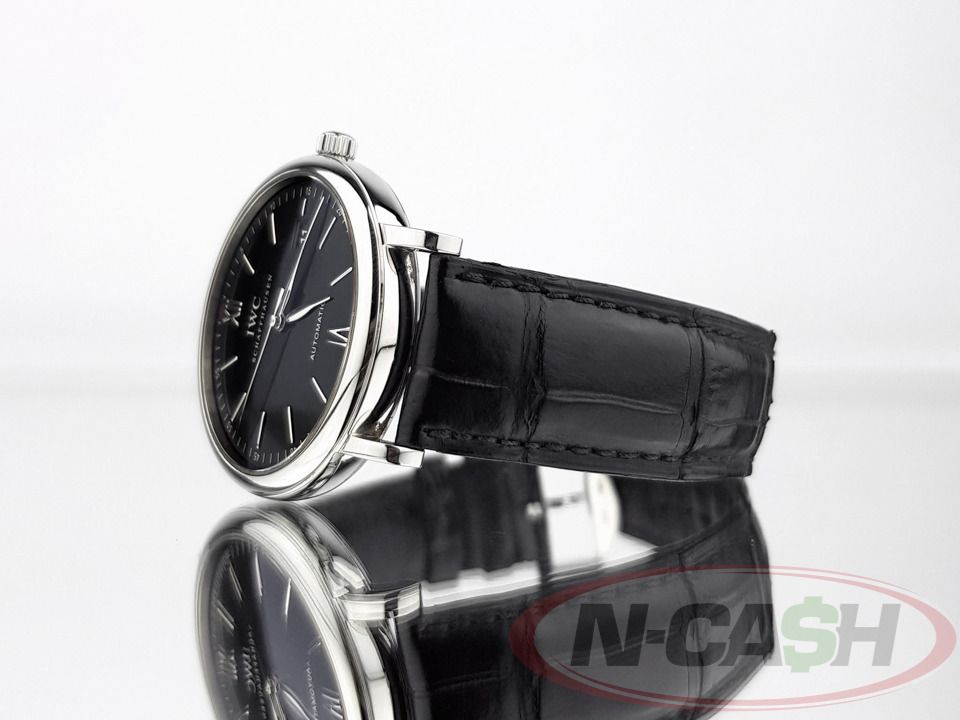 IWC Portofino Automatic (Category: Luxury Watches) located in Makati City. Submitted by luxury_by_ncash_2 (Listing ID 1408737840, Image 2). Description: N-Cash Pawnshop "Instant Cash for Bags, Watches, Cars, and Electronics" https://www.ncash-pawnshop-philippines.com/ IWC Portofino Automatic IW356502 40mm steel case Black leather strap Black dial with baton markers Local IWC boutique 2012 Watch comes with IWC guarantee card, instruction manual, w