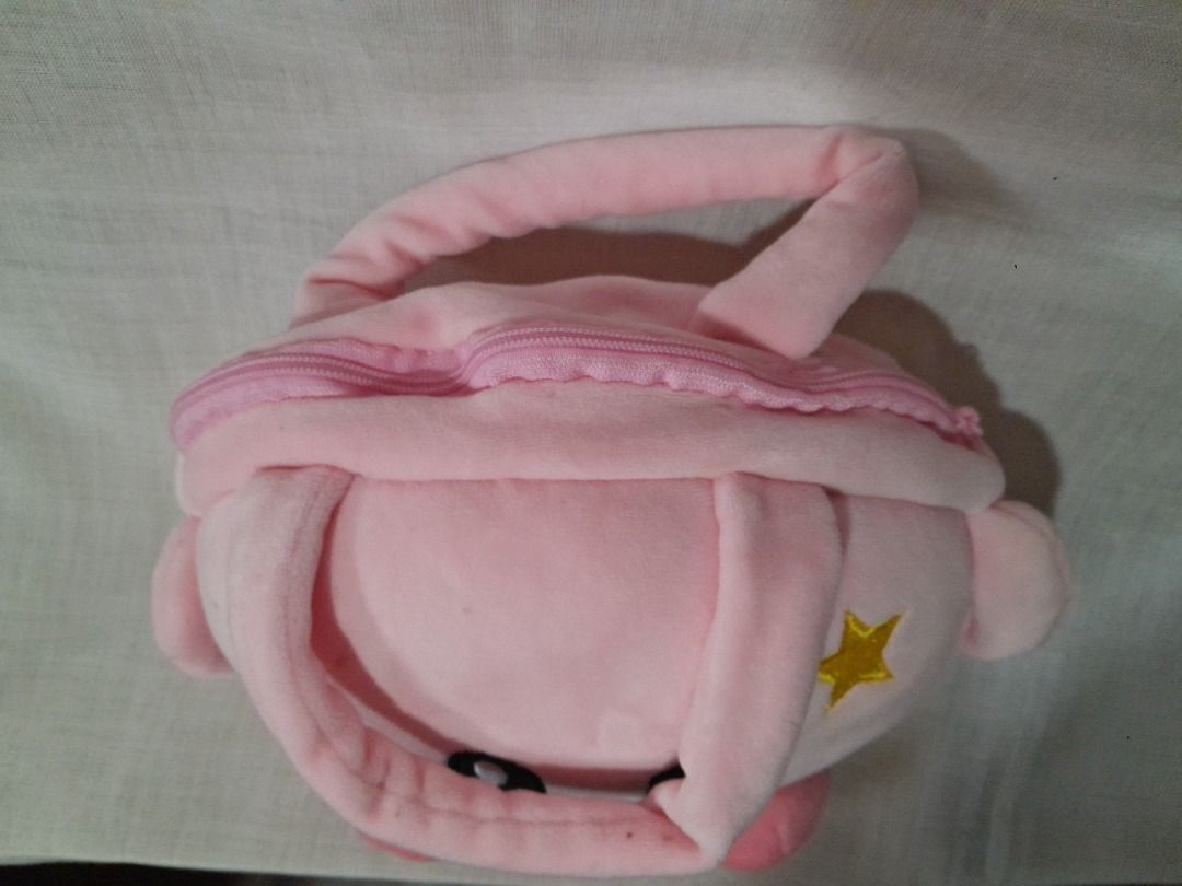 Kirby Plush Hand Bag Kawaii (Category: Purses & Pouches) located in Bacoor. Submitted by obscurated (Listing ID 1408757554, Image 2). Description: - Adorable Kirby plush handbag - Perfect size for your phone, small items, and makeup. ⁺‧₊˚ ཐི⋆♱⋆ཋྀ ˚₊‧⁺ Please READ the following before sending a DM: ♡ Mine Basis only. ♡ Payment first before shipment. Accepting GCash / Bank transfer ♡ No Rush Shipping - can usually ship on Monday or Tuesday (subject