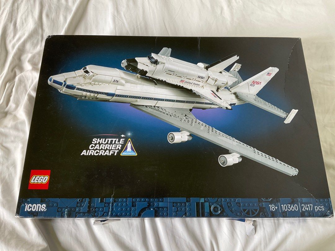 LEGO Icons 10360 Shuttle Carrier Aircraft, Hobbies & Toys, Toys & Games ...