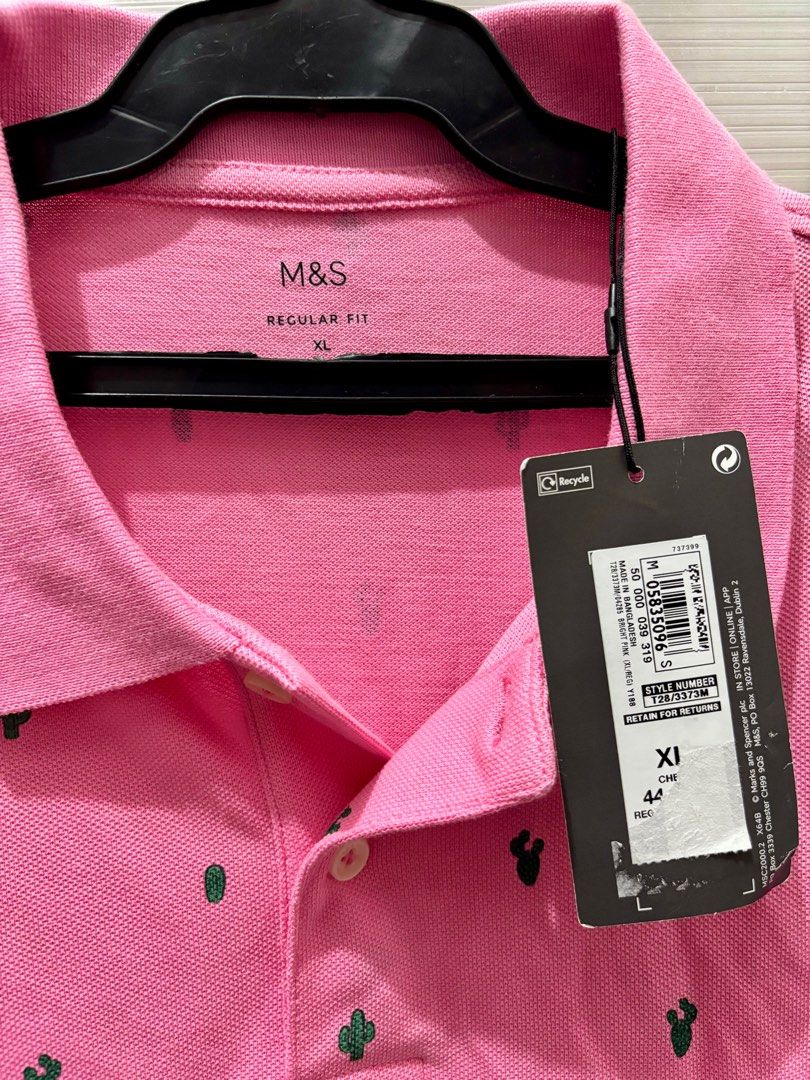 Marks Spencer Men’s Polo Cotton (Category: Tshirts & Polo Shirts ) located in Quezon City. Submitted by violetandstuff (Listing ID 1408845374, Image 2). Description: XL w/ free paperbag Price still negotiable .
