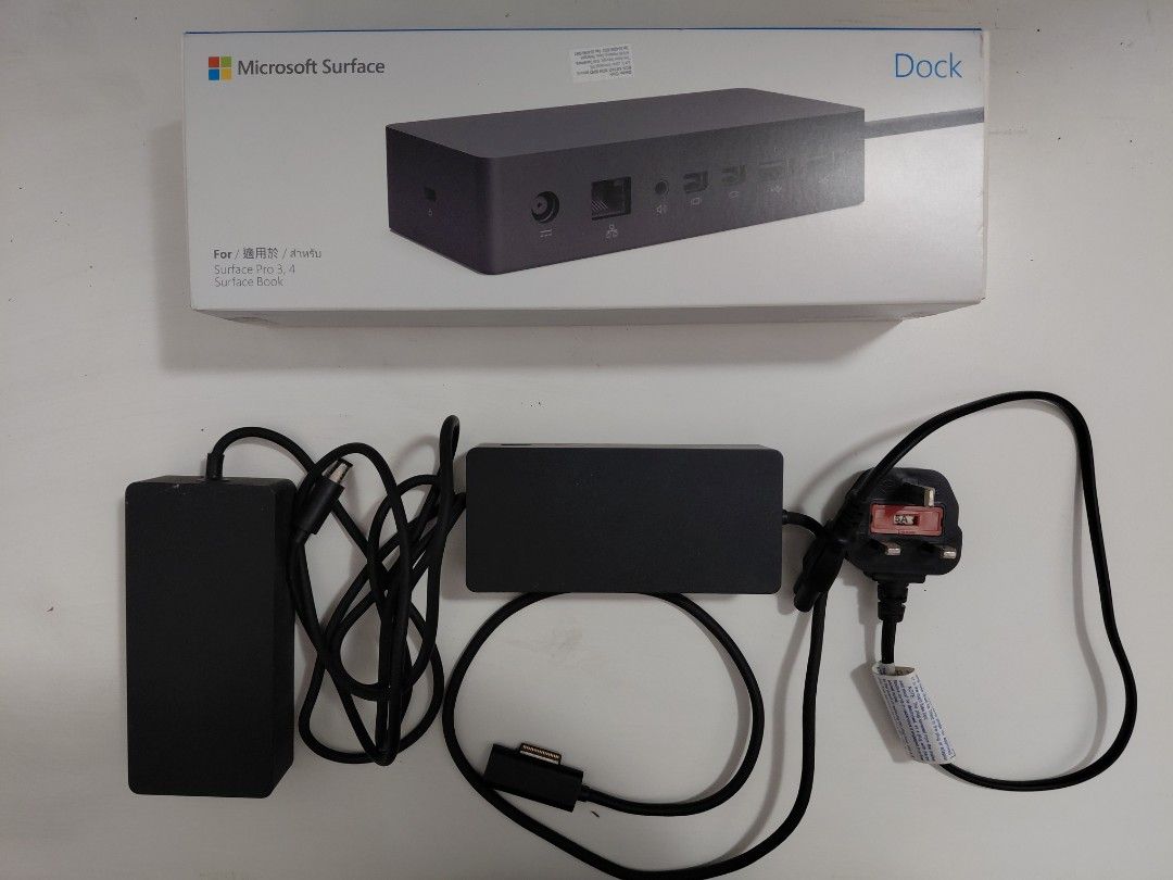 Microsoft Surface Dock (Category: Computer Keyboard) located in Shah Alam. Submitted by afyzafyz (Listing ID 1408786159, Image 1). Description: Microsoft Surface Dock Bought 2018, no more warranty Still functional for all ports and charging This is 1st Gen. Please google yourself if you are not sure its compatible or not. Price is fixed. COD only at McD Subang Bestari. Reason to sell-not using it anymore..