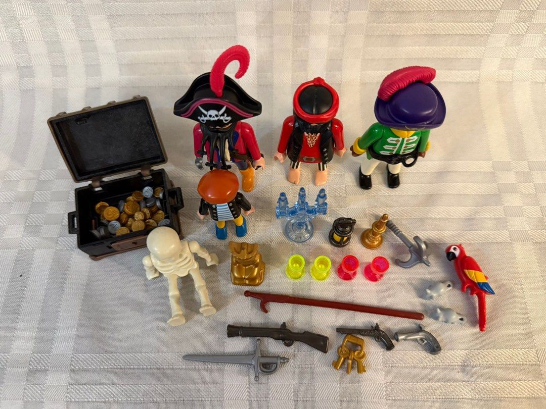 PLAYMOBIL 3939 Pirate Et Le Trésor – Complet Avec Notice, Occasion Rare