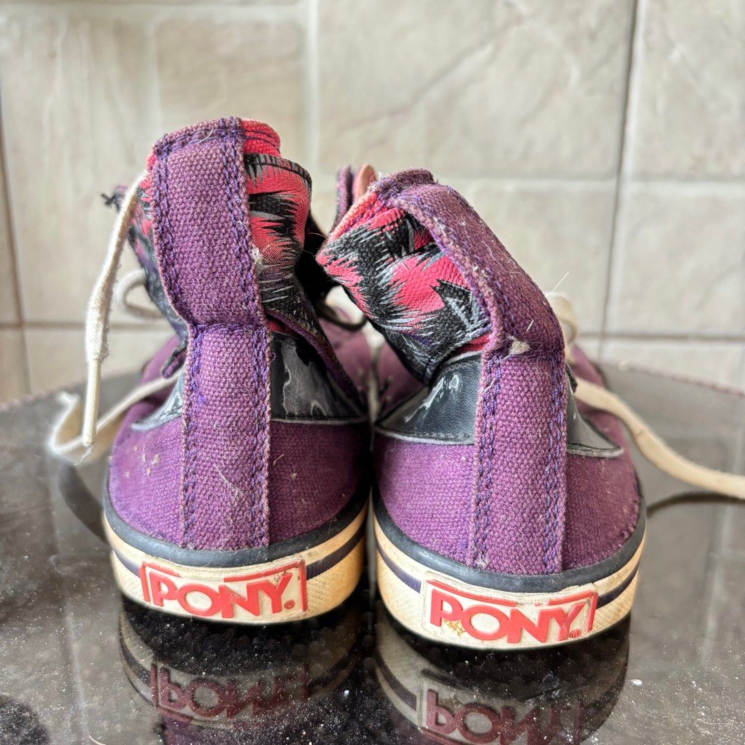 Pony High-Top Sneakers Purple (Category: Sneakers) located in Pagsanjan. Submitted by jijithecat (Listing ID 1408886162, Image 3). Description: Good condition.
