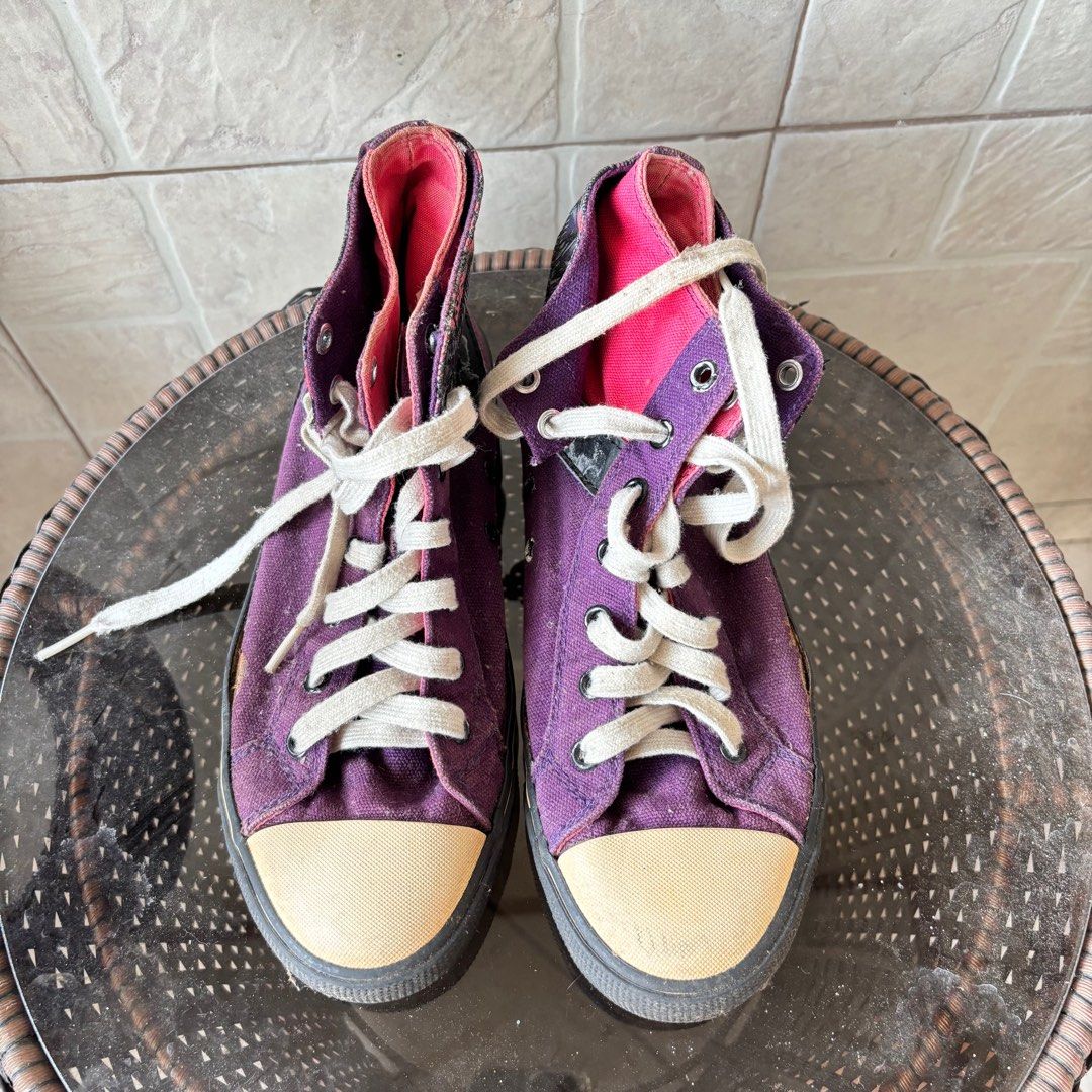 Pony High-Top Sneakers Purple (Category: Sneakers) located in Pagsanjan. Submitted by jijithecat (Listing ID 1408886162, Image 1). Description: Good condition.