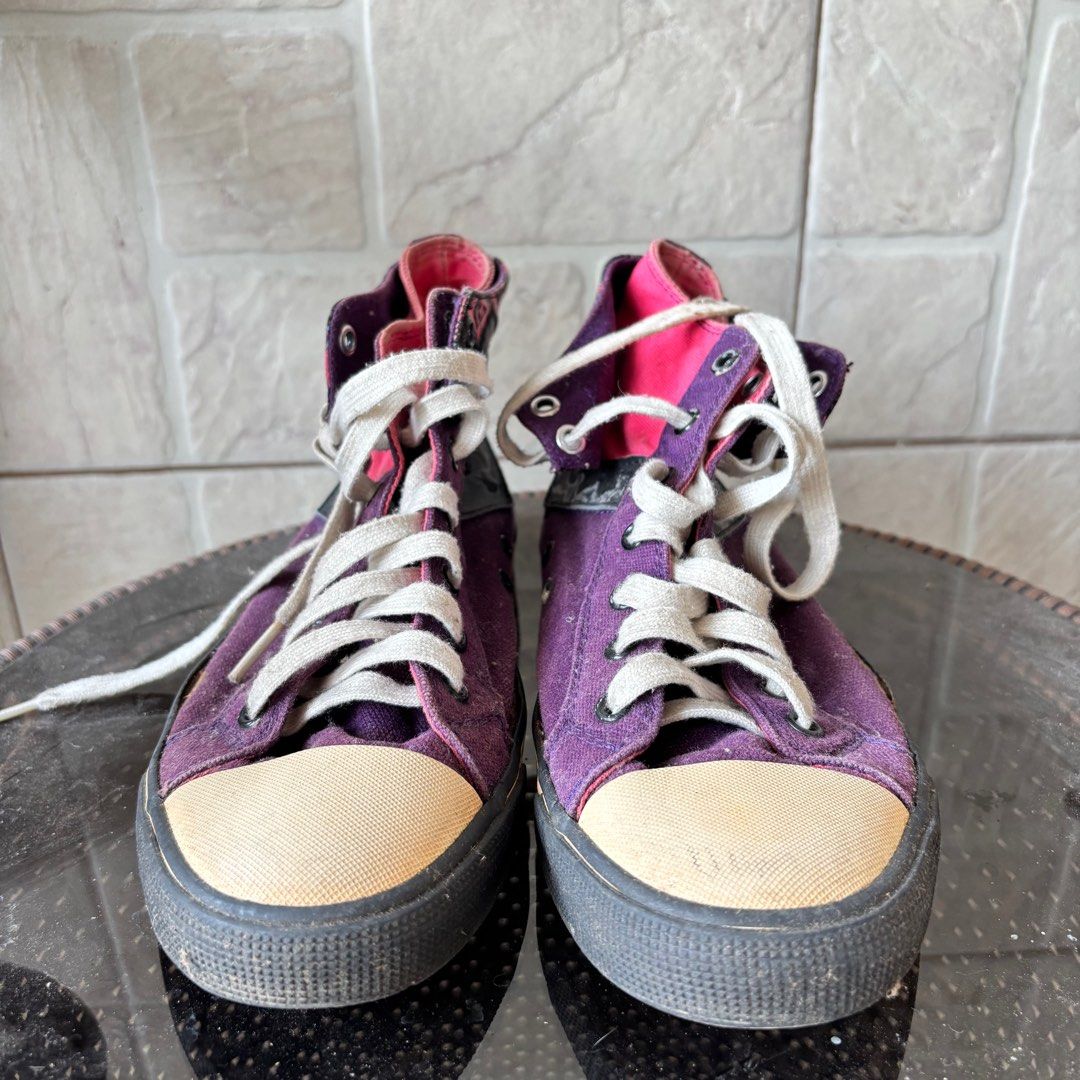 Pony High-Top Sneakers Purple (Category: Sneakers) located in Pagsanjan. Submitted by jijithecat (Listing ID 1408886162, Image 2). Description: Good condition.