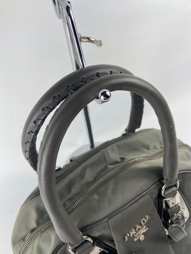 Prada Buckle Dome Satchel Tessuto (Category: Luxury Bags & Wallets) located in Mabalacat. Submitted by seanthep (Listing ID 1408774297, Image 2). Description: Prada Buckle Dome Satchel Tessuto • Minimal sign of usage • Clean inside and out • Check details to see.. .