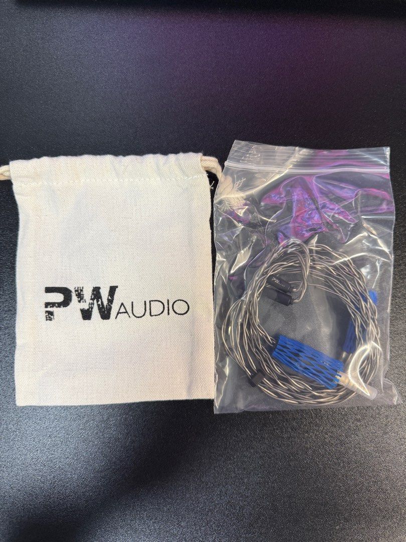 イヤホン pw audio 7 fold pipe ser. silver ltd 4.4 pw-audio-sevenfold-pipe-series