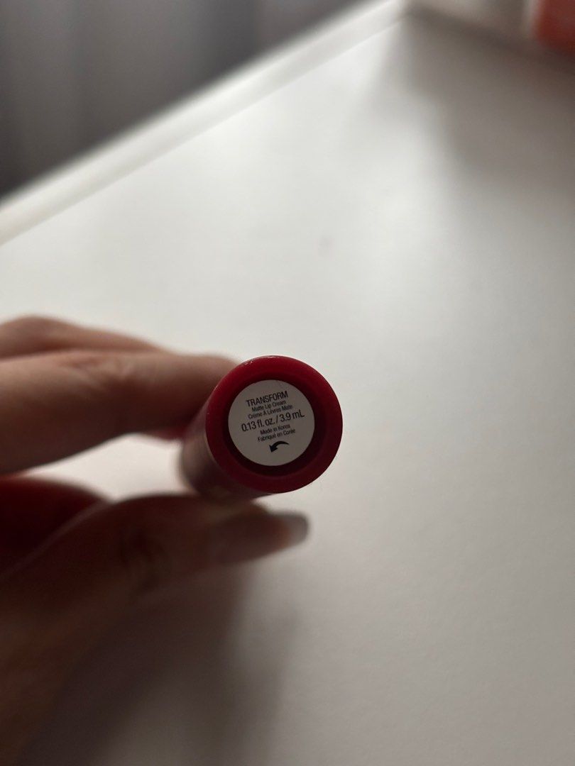 Rare beauty matte lip cream (Category: Makeup) located in Manila. Submitted by uuk89 (Listing ID 1408747357, Image 2). Description: shade: transform almost full, used twice only. bought from sephora bangkok.