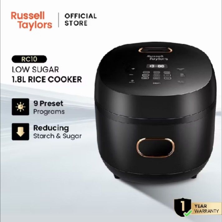 Russell Taylors RC10 Low Sugar Rice Cooker, TV & Home Appliances ...