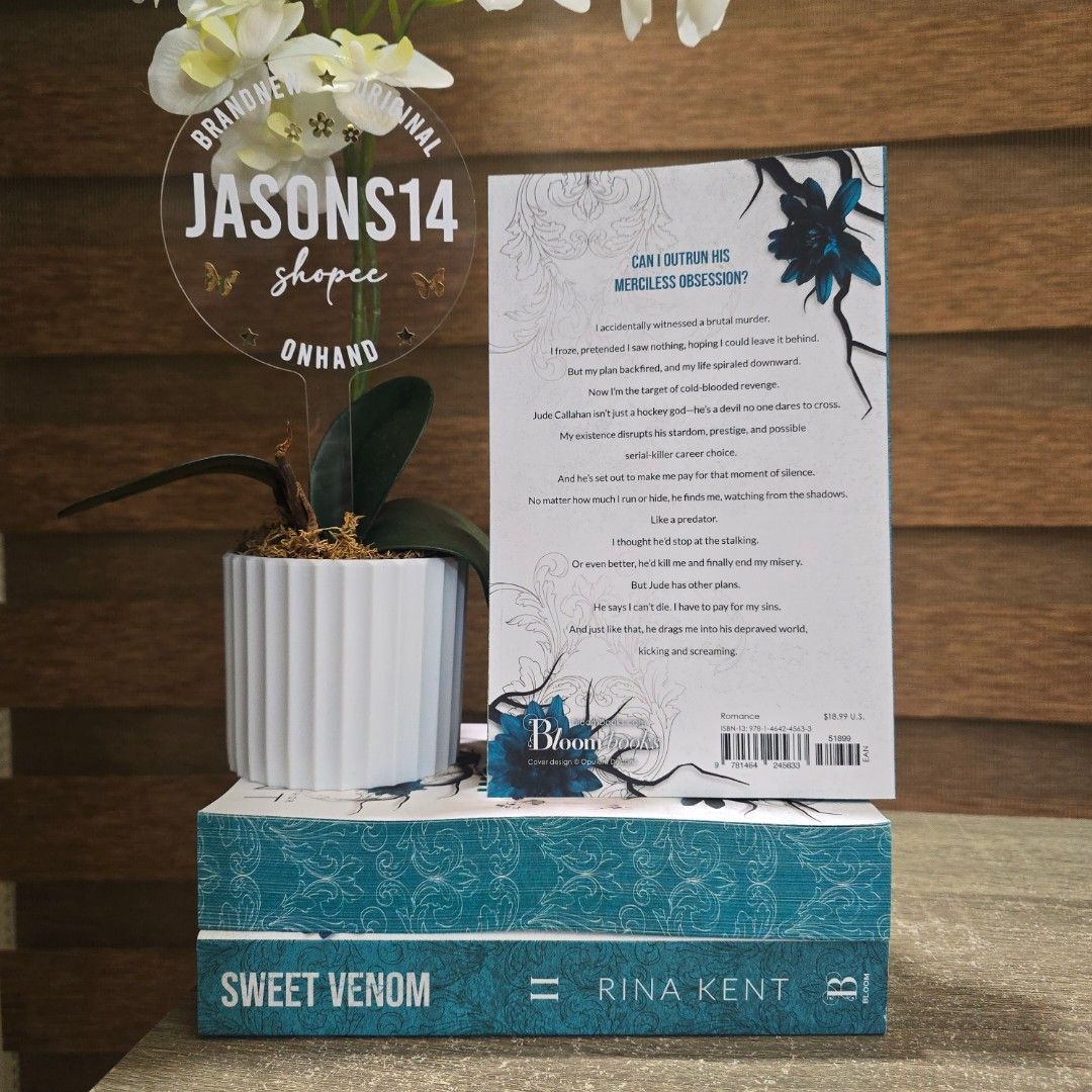 Sweet Venom BY RINA KENT (Category: Storybooks) located in San Juan City. Submitted by jasonsshopee (Listing ID 1408875069, Image 2). Description: .