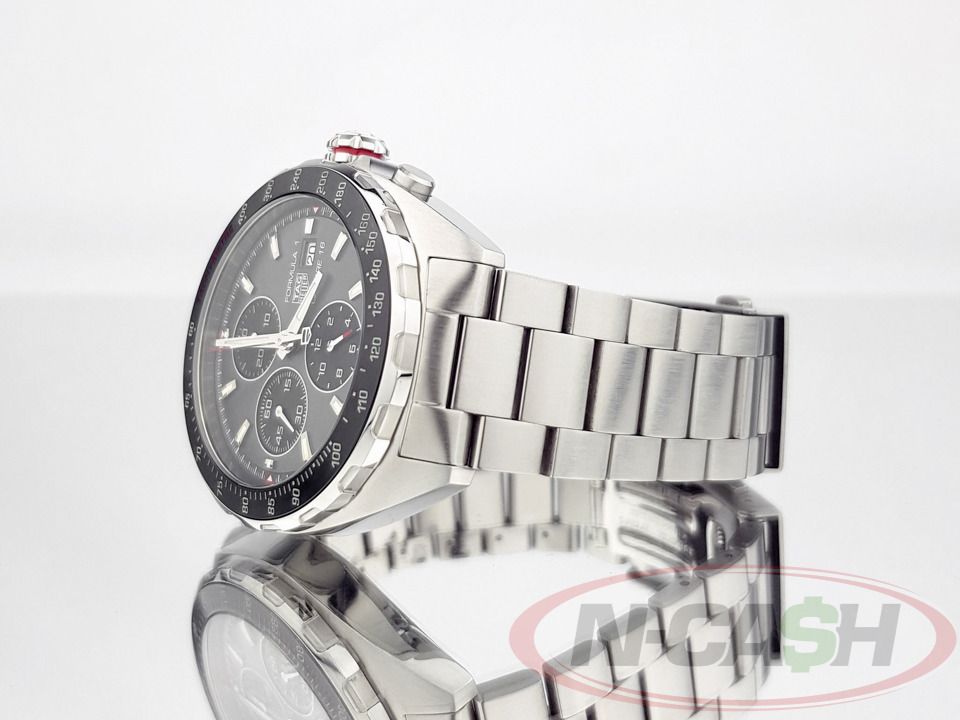 Tag Heuer Formula 1 Chronograph CAZ1010 (Category: Luxury Watches) located in Makati City. Submitted by luxury_by_ncash_2 (Listing ID 1408736925, Image 2). Description: N-Cash Pawnshop "Instant Cash for Bags, Watches, Cars, and Electronics" https://www.ncash-pawnshop-philippines.com/ Tag Heuer Formula 1 Chronograph CAZ1010 CAZ1010.BA0842 43mm steel case Quartz movement with chronograph function Local Tag Heuer dealer With original sales invoice 2