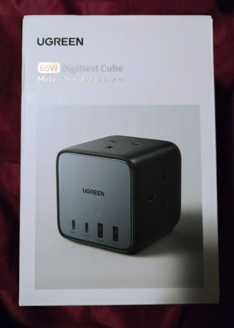 UGREEN 65W DigiNest Cube (2C2A) - Like New406016682802565120