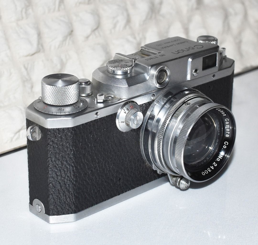 Vintage Canon Film Camera (Made in occupied Japan) - 1947-1948 model ...