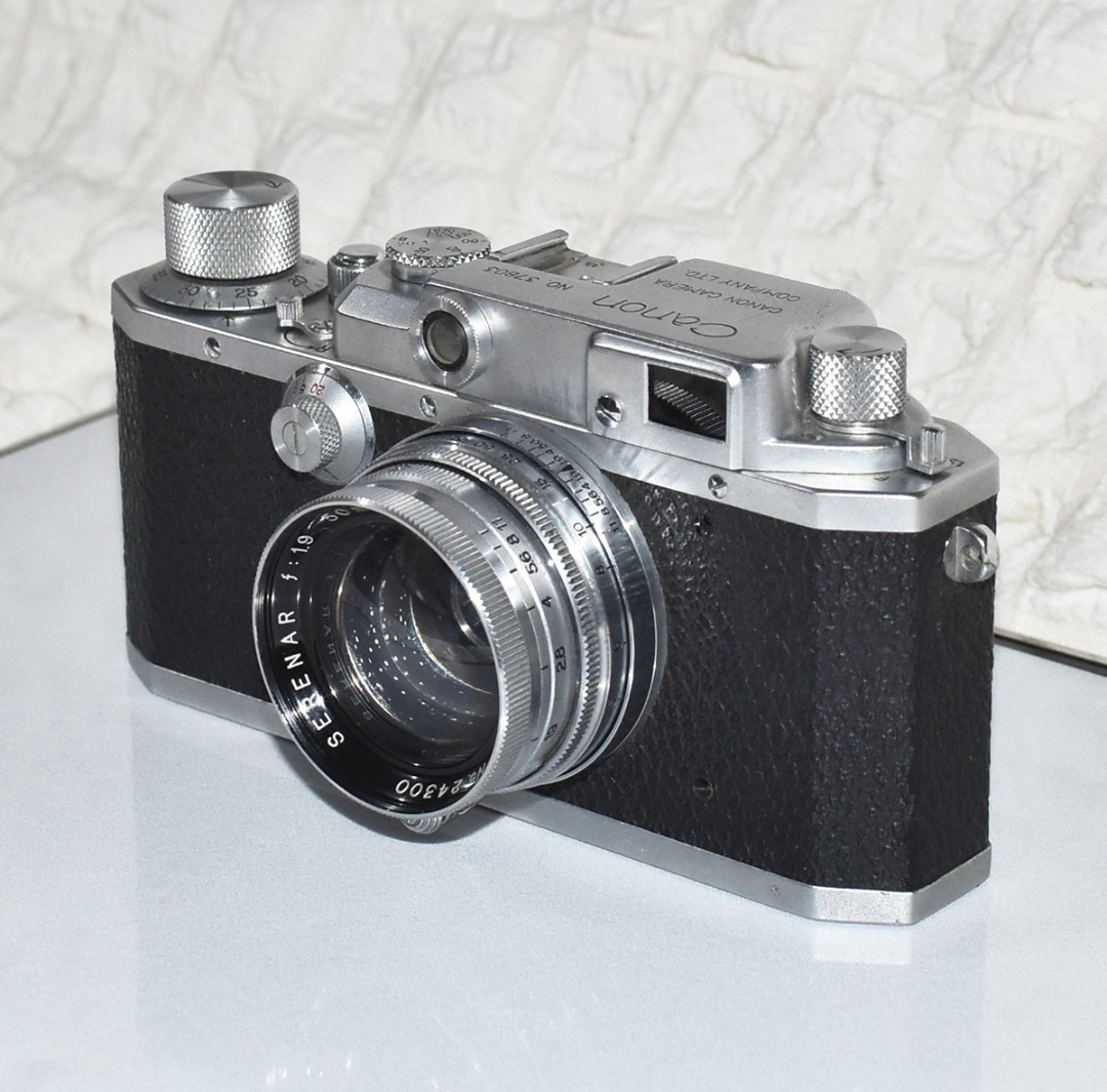 Vintage Canon Film Camera (Made in occupied Japan) - 1947-1948 model ...