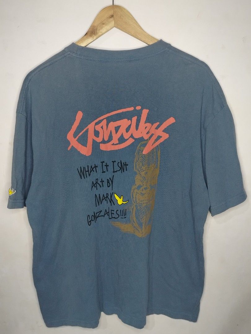 What It Isn't by Mark Gonzales (Category: Tshirts & Polo Shirts ) located in Tacurong. Submitted by jumarvelous (Listing ID 1408796905, Image 2). Description: Excellent Condition No Issue size M on tag, best fit L-XL Dimes: 22.5x28 Condition: 10/10.