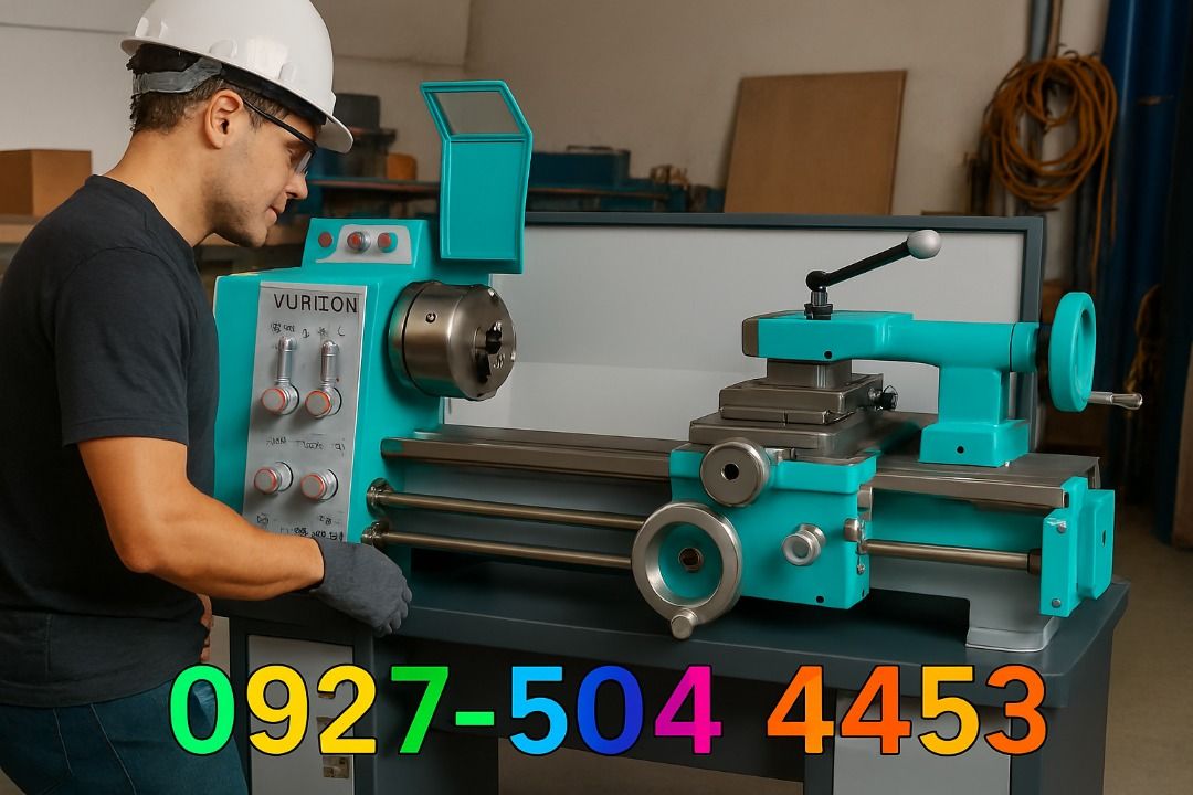 WURKTON BL330E Precision Gear Metal Lathe (Category: Looking For) located in Manila. Submitted by dforte2026 (Listing ID 1408787151, Image 2). Description: Item: WURKTON BL330E Precision Gear Metal Lathe Condition: Used, well-maintained; workshop-tested and operational. Features: Precision gearing; adjustable speed and feed controls; chuck and tailstock included; multiple control knobs and levers for fine adjustments. Ideal for: Metal fabrication