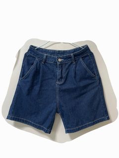 4分牛仔短褲（中性穿搭，暑假旅行穿搭，顯瘦遮大髀肉）64220931976961110