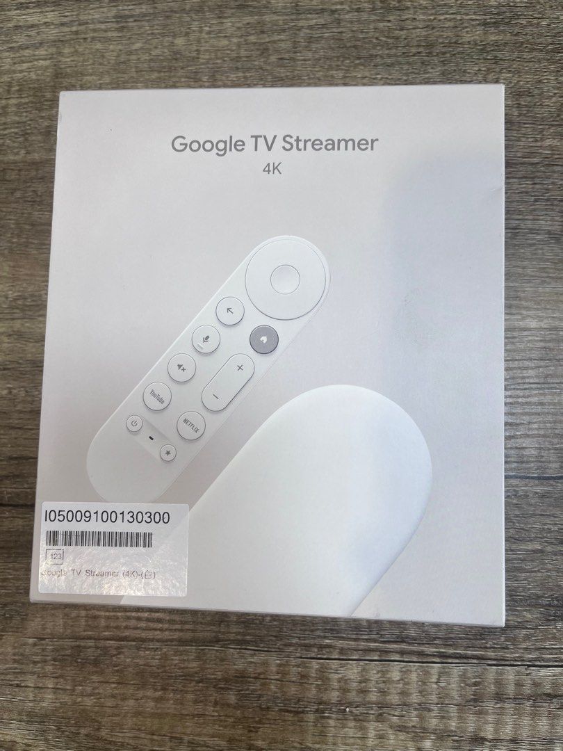 台灣公司貨 全新未拆 Google TV Streamer 4K 電視盒