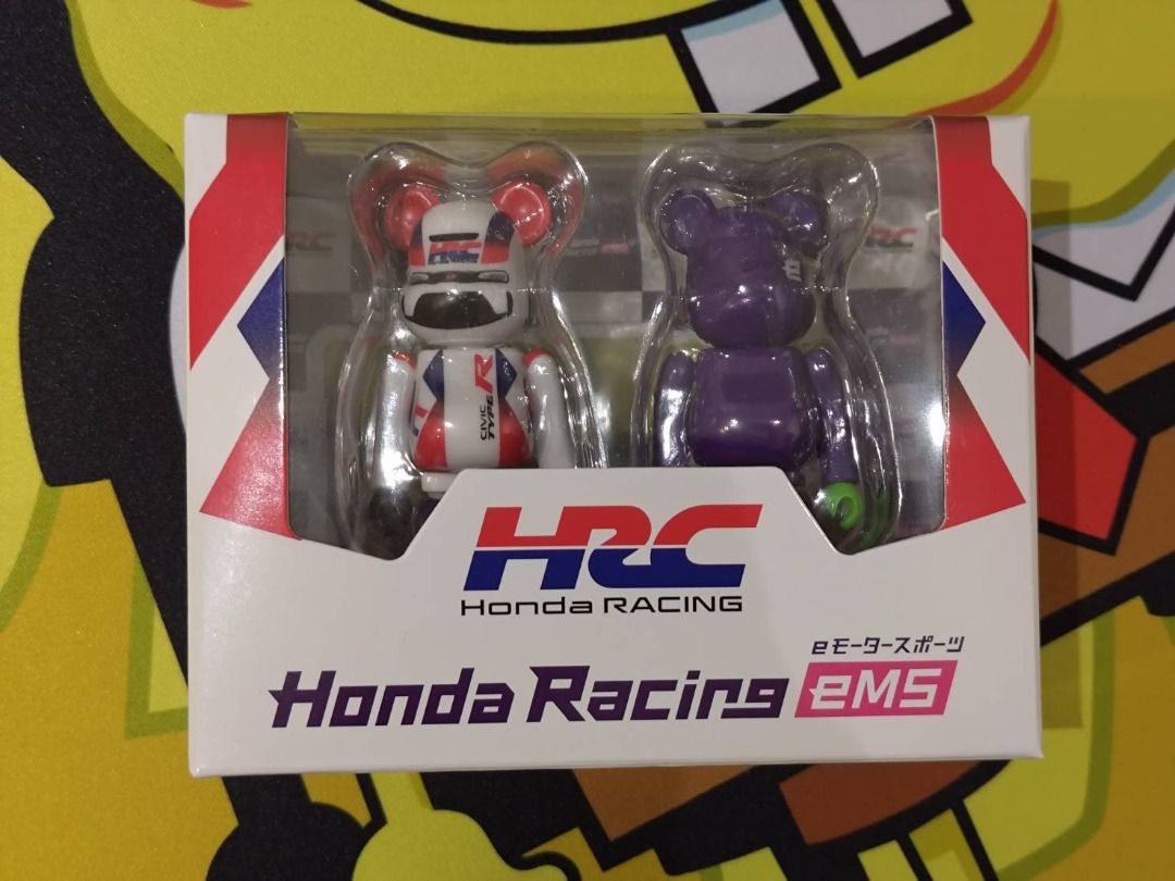 現貨BE@RBRICK Honda Racing eMS 庫柏力克熊MEDICOM TOY 100